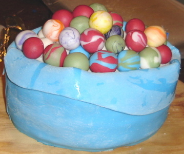 Marbles Cake